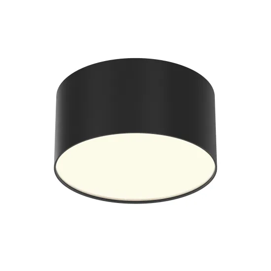Maytoni Zon fekete LED mennyezeti lámpa (MAY-C032CL-12W3K-RD-B) LED 1 izzós IP20