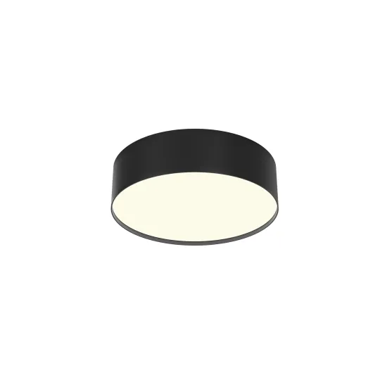 Maytoni Zon fekete LED mennyezeti lámpa (MAY-C032CL-24W3K-RD-B) LED 1 izzós IP20