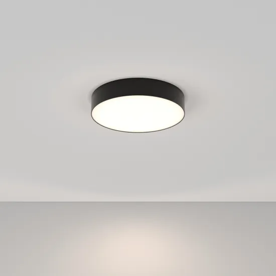 Maytoni Zon fekete LED mennyezeti lámpa (MAY-C032CL-L12B4K) LED 1 izzós IP20