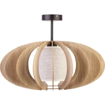 Sigma Modern barna-fekete mennyezeti lámpa (SIG-31320) E27 1 izzós IP20