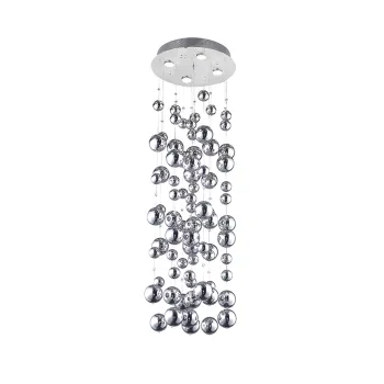 Azzardo Rain króm mennyezeti lámpa (AZ-0270) GU10 4 izzós IP20