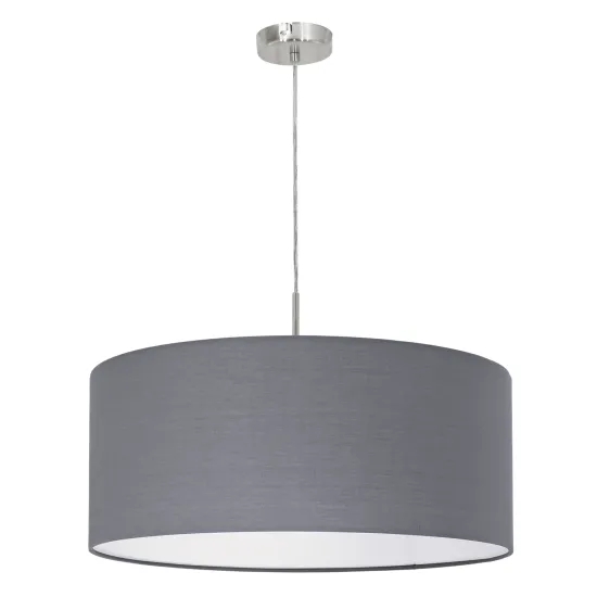 EGLO PASTERI szürke függesztett lámpa (EG-31577) E27 1 izzós IP20 EGLO PASTERI szürke függesztett lámpa (EG-31577) E27 1 izzós IP20
