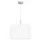 EGLO PASTERI matt nikkel-fehér függesztett lámpa (EG-31571) E27 1 izzós IP20