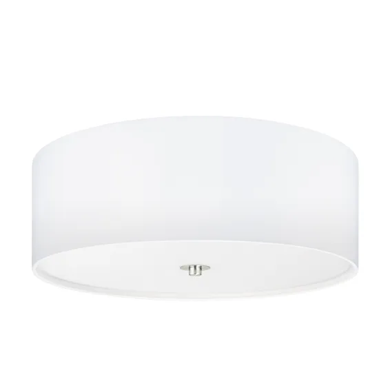 EGLO PASTERI matt nikkel-fehér mennyezeti lámpa (EG-94918) E27 3 izzós IP20