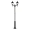 Elstead CHAPEL fekete kültéri állólámpa (ELS-CP8-BLACK) E27 2 izzós IP44