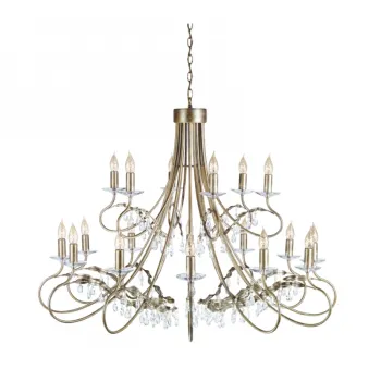 Elstead CHRISTINA arany csillár (ELS-CRT18-SIL-GOLD) E14 18 izzós IP20