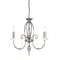 Elstead AEGEAN króm csillár (ELS-AG3-POL-NICKEL) E14 3 izzós IP20