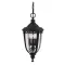 Elstead ENGLISH BRIDLE fekete kültéri függeszett lámpa (ELS-FE-EB8-M-BLK) E14 3 izzós IP23