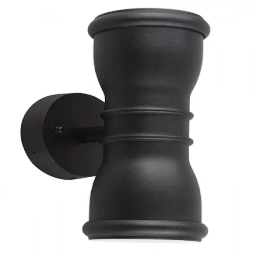 Elstead MALVERN fekete kültéri falikar (ELS-GZH-MALV) GU10 2 izzós IP44