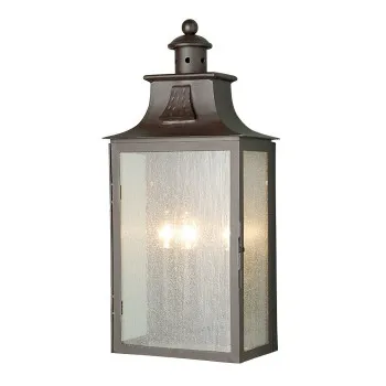 Elstead BALMORAL fekete kültéri fali lámpa (ELS-BALMORAL) E14 3 izzós IP44