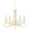 Elstead OLIVIA fehér  csillár (ELS-OV5-IVORY-GOLD) E14 5 izzós IP20