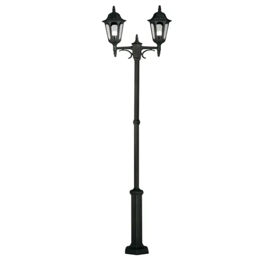 Elstead PARISH fekete kültéri állólámpa (ELS-PR8-BLACK) E27 2 izzós IP44