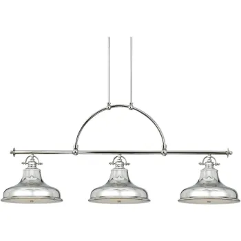 Elstead EMERY króm függesztett lámpa (ELS-QZ-EMERY3P-IS) E27 3 izzós IP20