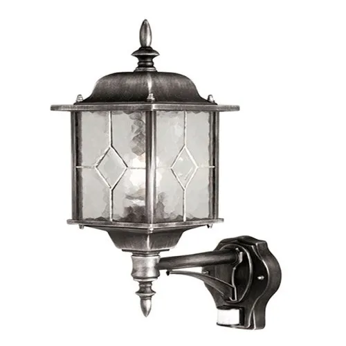 Elstead WEXFORD fekete kültéri falikar (ELS-WX1-PIR) E27 1 izzós IP43