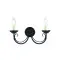 Elstead CHARTWELL fekete falikar (ELS-CH2-BLACK) E14 2 izzós IP20