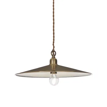 Ideal Lux CANTINA SP1 BIG BRUNITO barna függesztett lámpa (IDE-112701) E14 1 izzós IP20