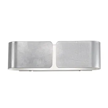 Ideal Lux CLIP AP2 SMALL ARGENTO ezüst fali lámpa (IDE-088273) E27 2 izzós IP20