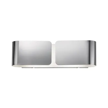 Ideal Lux CLIP AP2 SMALL CROMO króm fali lámpa (IDE-031361) E27  2 izzós IP20
