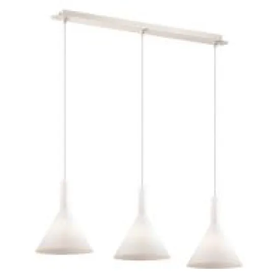 Ideal Lux COCKTAIL SB3 SMALL BIANCO fehér függesztett lámpa (IDE-074245) E14  3 izzós IP20