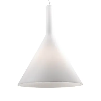 Ideal Lux COCKTAIL SP1 BIG BIANCO fehér függesztett lámpa (IDE-074313) E27  1 izzós IP20