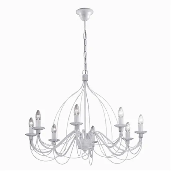 Ideal Lux CORTE SP8 RUGGINE barna csillár (IDE-057194) E14  8 izzós IP20