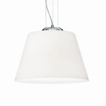 Ideal Lux CYLINDER SP1 D40 BIANCO fehér függesztett lámpa (IDE-025438) E27  1 izzós IP20