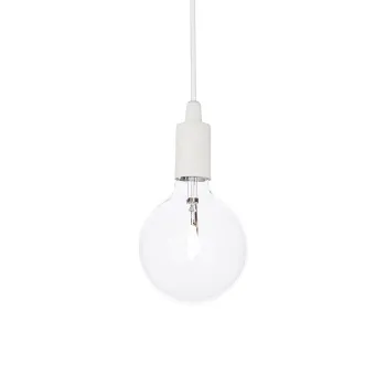 Ideal Lux EDISON SP1 BIANCO fehér függesztett lámpa (IDE-113302) E27 1 izzós IP20
