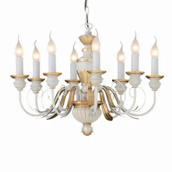 Ideal Lux FIRENZE SP8 arany antikolt csillár (IDE-012872) E14  5 izzós IP20