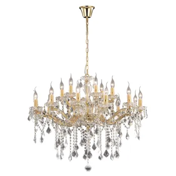 Ideal Lux FLORIAN SP18 ORO arany csillár (IDE-075181) E14  18 izzós IP20 Ideal Lux FLORIAN SP18 ORO arany csillár (IDE-075181) E14  18 izzós IP20