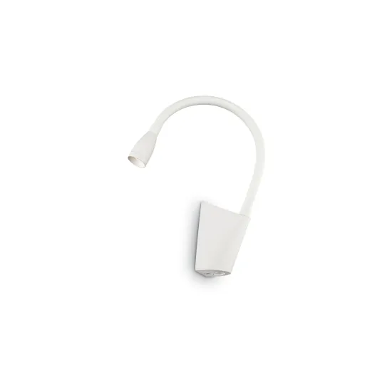 Ideal Lux GOOSE AP1 BIANCO fehér Led falikar (IDE-142708) LED 1 izzós IP20 Ideal Lux GOOSE AP1 BIANCO fehér Led falikar (IDE-142708) LED 1 izzós IP20