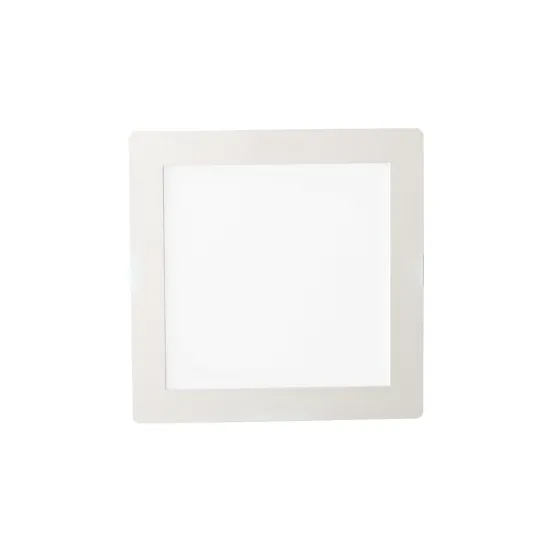 Ideal Lux GROOVE FI1 20W SQUARE fehér LED mennyezeti lámpa (IDE-124001) LED 1 izzós IP20