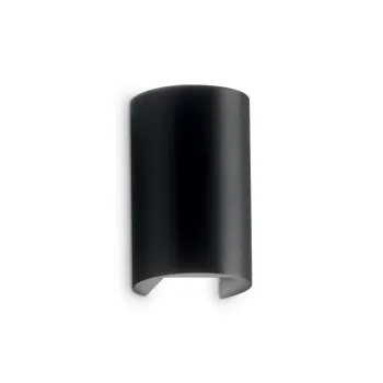 Ideal Lux APOLLO AP2 ROUND NERO fekete LED kültéri fali lámpa (IDE-137391) LED 2 izzós IP44 Ideal Lux APOLLO AP2 ROUND NERO fekete LED kültéri fali lámpa (IDE-137391) LED 2 izzós IP44