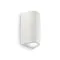 Ideal Lux KEOPE AP1 SMALL BIANCO fehér kültéri fali lámpa (IDE-147765) GU10 1 izzós IP55