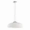 Ideal Lux ARIA SP1 D50 BIANCO króm függesztett lámpa (IDE-059679) E27  1 izzós IP20