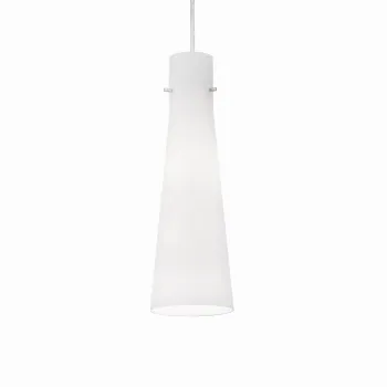 Ideal Lux KUKY SP1 Clear króm függesztett lámpa (IDE-023021) E27  1 izzós IP20