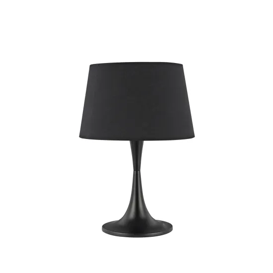 Ideal Lux LONDON TL1 BIG NERO fekete asztali lámpa (IDE-110455) E27 1 izzós IP20 Ideal Lux LONDON TL1 BIG NERO fekete asztali lámpa (IDE-110455) E27 1 izzós IP20