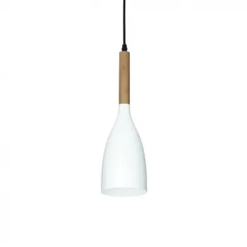 Ideal Lux MANHATTAN SP1 BIANCO barna függesztett lámpa (IDE-110745) E14 1 izzós IP20