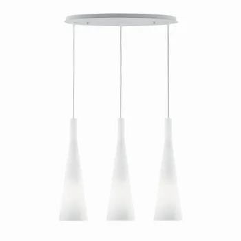 Ideal Lux MILK SP3 króm függesztett lámpa (IDE-030326) E27  3 izzós IP20