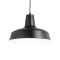 Ideal Lux MOBY SP1 NERO fekete függesztett lámpa (IDE-093659) E27 1 izzós IP20