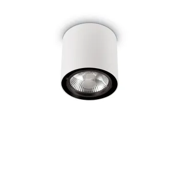 Ideal Lux MOOD PL1 BIG ROUND BIANCO fehér mennyezeti lámpa (IDE-140872) GU10 1 izzós IP20