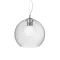 Ideal Lux NEMO CLEAR SP1 D30 króm függesztett lámpa (IDE-052809) E27 1 izzós IP20