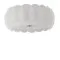 Ideal Lux OVALINO PL8 BIANCO króm mennyezeti lámpa (IDE-094014) E27 8 izzós IP20