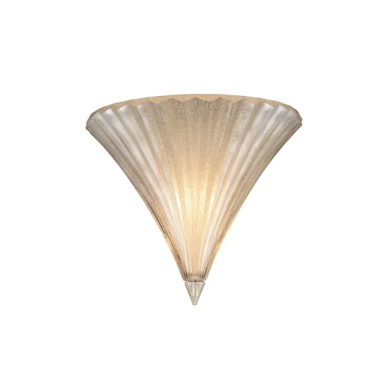 Ideal Lux SANTA AP1 SMALL ORO króm fali lámpa (IDE-013046) E14 1 izzós IP20