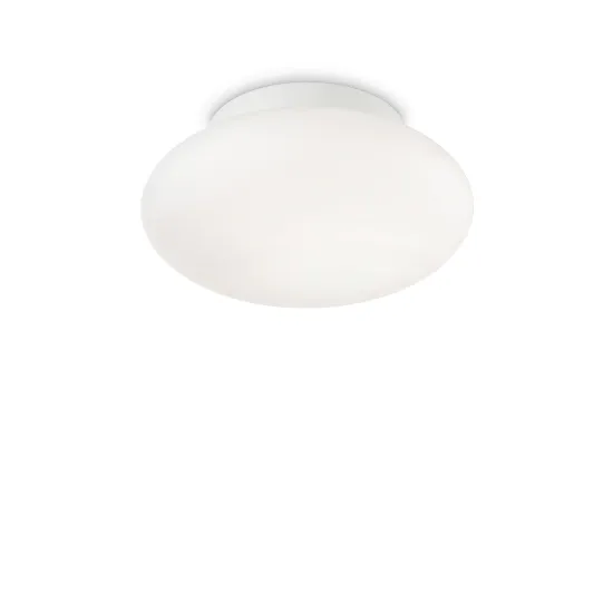 Ideal Lux BUBBLE PL1 fehér kültéri mennyezeti lámpa/fali lámpa (IDE-135250) E27 1 izzós IP44