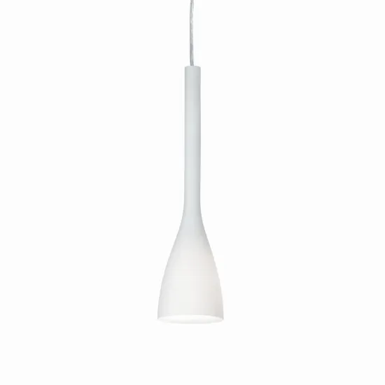 Ideal Lux FLUT SP1 SMALL BIANCO szürke függesztett lámpa (IDE-035697) E14  1 izzós IP20