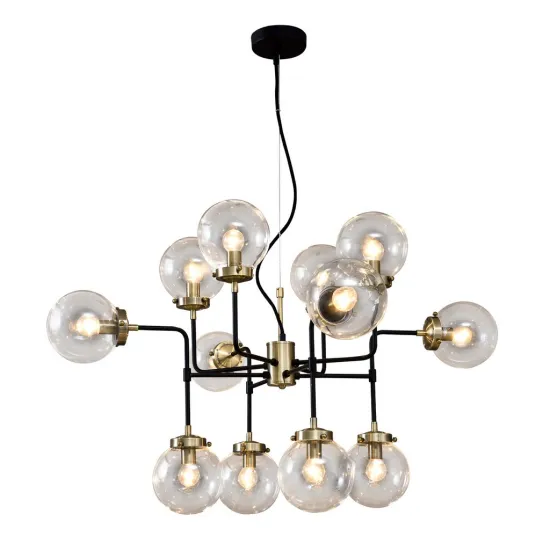 Italux Odelia antik bronz csillár (IT-V1009-12) E14 12 izzós IP20