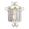 Italux Rinaldo arany pezsgő kristály fali lámpa (IT-WL-33057-1-CH.G) E14 1 izzós IP20