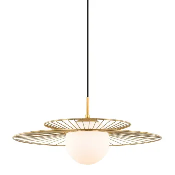 Italux Sarah arany függesztett lámpa (IT-MDM-4000/1 GD) E27 1 izzós IP20