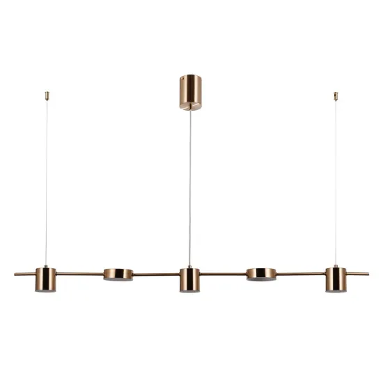 Italux Remdal arany függesztett lámpa (IT-PND-16374-5-COP-GD-4K) LED 1 izzós IP20