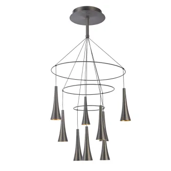 Italux Luca kávé Függesztett lámpa (IT-MD16115-9A) LED 1 izzós IP20